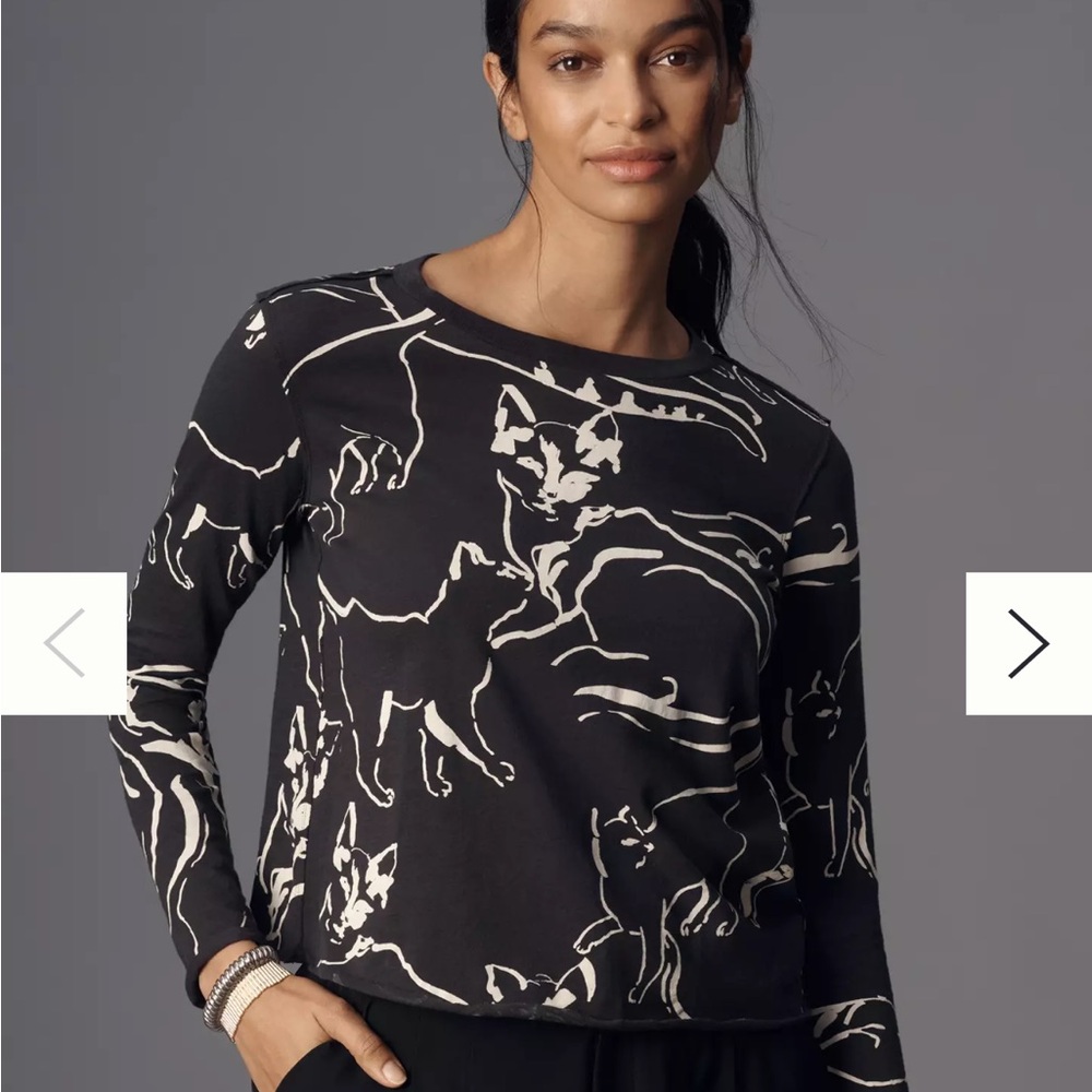 Caitlin Boxy Tee by Maeve: Long-Sleeve Edition